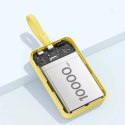 Baseus Powerbank Baseus Magnetic Mini MagSafe 10000mAh 30W z wbudowanym kablem USB-C - żółty + kabel Baseus Simple Series USB-C - USB-C