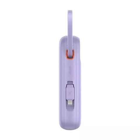 Baseus Powerbank Baseus QPow 2 10000mAh 30W 2xUSB-C Fioletowy Baseus Powerbank Baseus QPow 2 10000mAh 30W 2xUSB-C Fioletowy