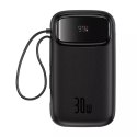 Baseus Powerbank Baseus QPow 2 20000mAh 30W 2xUSB-C Czarny