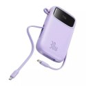Baseus Powerbank Baseus QPow 2 20000mAh 30W 2xUSB-C Fioletowy