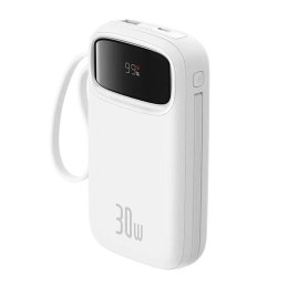 Baseus Powerbank Baseus QPow 2 20000mAh 30W 2xUSB-C (biały)