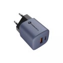 Forcell Ładowarka sieciowa FORCELL F-ENERGY GaN Typ C + USB A PD QC4.0 3A 33W Szara