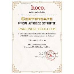 Hoco Ładowarka sieciowa HOCO 2 x Type C PD QC 45W GaN Czarna