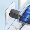 Hoco Ładowarka sieciowa HOCO Typ C + kabel Typ C do Lightning QC PD 20W Czarna