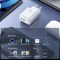Joyroom Ładowarka Joyroom Sieciowa 2x USB-C 20W PD / QC 3.0 - Biała