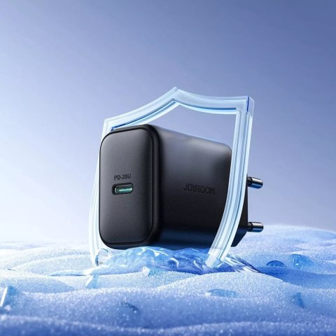 Joyroom Ładowarka Joyroom Sieciowa USB-C PD 20W - Czarna Joyroom Ładowarka Joyroom Sieciowa USB-C PD 20W - Czarna