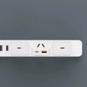Joyroom Ładowarka sieciowa GaN Dudao A30EUT 30W USB-A / USB-C + kabel USB-C - USB-C - Biała