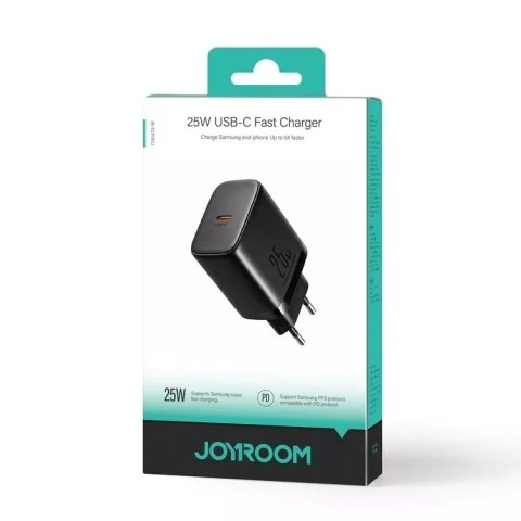 Joyroom Ładowarka sieciowa Joyroom o mocy do 25W - Czarna Joyroom Ładowarka sieciowa Joyroom o mocy do 25W - Czarna