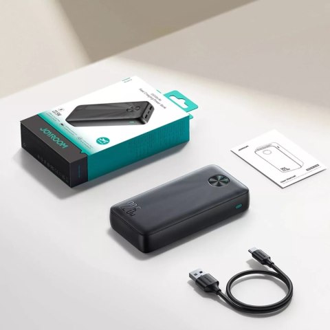Joyroom Powerbank Joyroom 20000mAh USB-C USB-A 22.5W - Czarny Joyroom Powerbank Joyroom 20000mAh USB-C USB-A 22.5W - Czarny