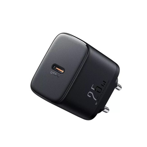 Joyroom Szybka ładowarka Joyroom do 25W + Kabel USB-C / USB-C 1m - Czarna Joyroom Szybka ładowarka Joyroom do 25W + Kabel USB-C / USB-C 1m - Czarna