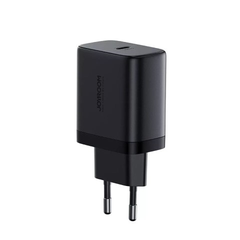 Joyroom Szybka ładowarka Joyroom do 25W + Kabel USB-C / USB-C 1m - Czarna Joyroom Szybka ładowarka Joyroom do 25W + Kabel USB-C / USB-C 1m - Czarna