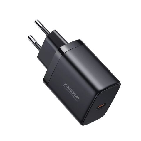 Joyroom Szybka ładowarka Joyroom do 25W + Kabel USB-C / USB-C 1m - Czarna Joyroom Szybka ładowarka Joyroom do 25W + Kabel USB-C / USB-C 1m - Czarna