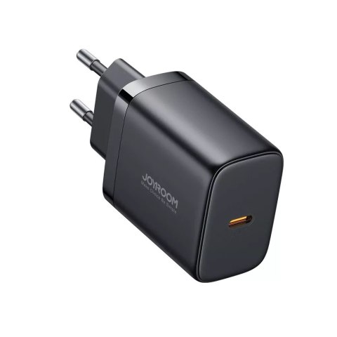 Joyroom Szybka ładowarka Joyroom do 25W + Kabel USB-C / USB-C 1m - Czarna Joyroom Szybka ładowarka Joyroom do 25W + Kabel USB-C / USB-C 1m - Czarna