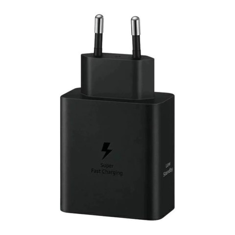 Samsung Ładowarka Samsung Power Adapter Duo Sieciowa 2x USB-C 50W - Czarna Samsung Ładowarka Samsung Power Adapter Duo Sieciowa 2x USB-C 50W - Czarna