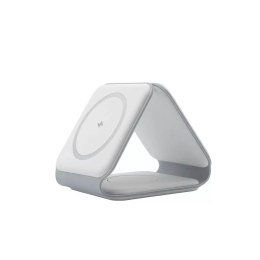 4kom.pl Ecobox Ładowarka Indukcyjna MagSafe 15W Biała 3w1