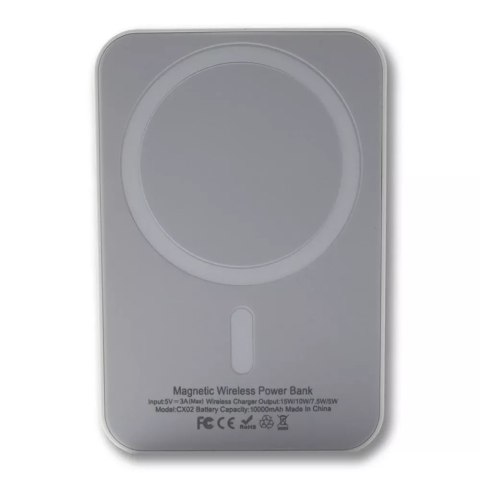 4kom.pl Ecobox Power Bank Bezprzewodowy MagSafe Biały 10000 mAh 4kom.pl Ecobox Power Bank Bezprzewodowy MagSafe Biały 10000 mAh