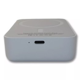4kom.pl Ecobox Power Bank Bezprzewodowy MagSafe Biały 10000 mAh