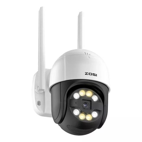 4kom.pl Kamera zewnętrzna IP ZOSI C289 WiFi 3MP Pan Tilt IP66 + karta microSD 32GB