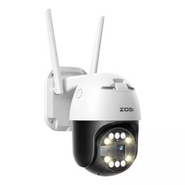 4kom.pl Kamera zewnętrzna IP ZOSI C296 WiFi 5MP Pan Tilt IP66 + karta microSD 32GB