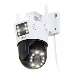 4kom.pl Kamera zewnętrzna IP ZOSI C298 WiFi 6MP dual Pan Tilt IP66