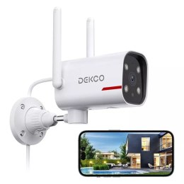 4kom.pl Kamera zewnętrzna WiFi DEKCO DC4L 2K QHD 270°