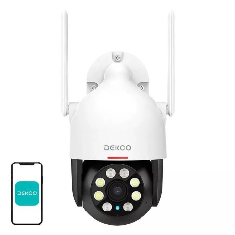 4kom.pl Kamera zewnętrzna WiFi DEKCO DC5L 2K QHD 166° 4kom.pl Kamera zewnętrzna WiFi DEKCO DC5L 2K QHD 166°