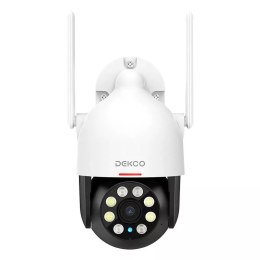 4kom.pl Kamera zewnętrzna WiFi DEKCO DC5L 2K QHD 166°