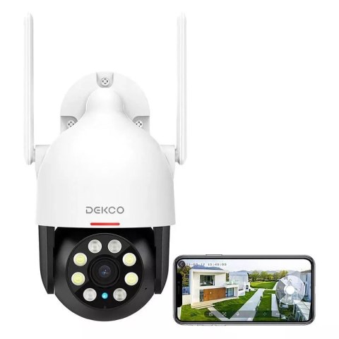 4kom.pl Kamera zewnętrzna WiFi DEKCO DC5L 2K QHD 166° 4kom.pl Kamera zewnętrzna WiFi DEKCO DC5L 2K QHD 166°