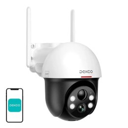 4kom.pl Kamera zewnętrzna WiFi z panelem solarnym DEKCO DC9L 5MP 355°
