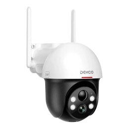 4kom.pl Kamera zewnętrzna WiFi z panelem solarnym DEKCO DC9L 5MP 355°