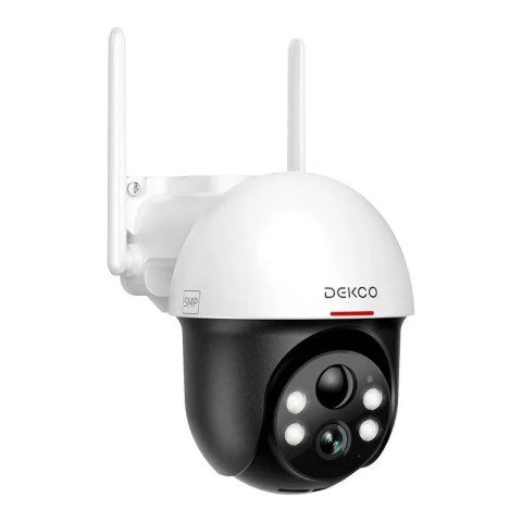 4kom.pl Kamera zewnętrzna WiFi z panelem solarnym DEKCO DC9L 5MP 355° 4kom.pl Kamera zewnętrzna WiFi z panelem solarnym DEKCO DC9L 5MP 355°