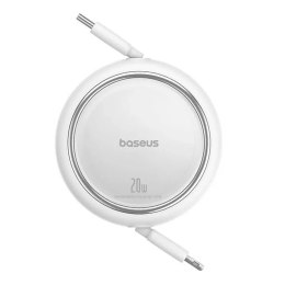 Baseus Kabel USB Baseus Free2Pull USB-C do iP 20W 1m (biały)