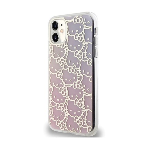 Hello Kitty IML Gradient Electrop Crowded Kitty Head - Etui iPhone 11 (różowy) Hello Kitty IML Gradient Electrop Crowded Kitty Head - Etui iPhone 11 (różowy)
