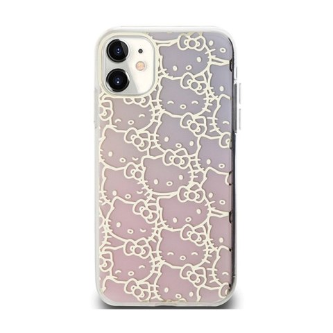 Hello Kitty IML Gradient Electrop Crowded Kitty Head - Etui iPhone 11 (różowy) Hello Kitty IML Gradient Electrop Crowded Kitty Head - Etui iPhone 11 (różowy)