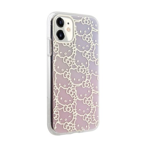 Hello Kitty IML Gradient Electrop Crowded Kitty Head - Etui iPhone 11 (różowy) Hello Kitty IML Gradient Electrop Crowded Kitty Head - Etui iPhone 11 (różowy)