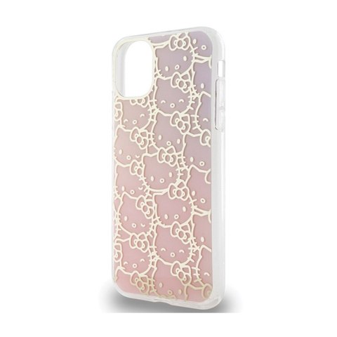 Hello Kitty IML Gradient Electrop Crowded Kitty Head - Etui iPhone 11 (różowy) Hello Kitty IML Gradient Electrop Crowded Kitty Head - Etui iPhone 11 (różowy)