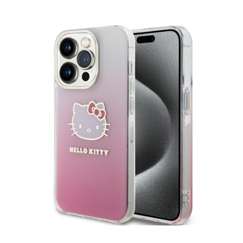 Hello Kitty IML Gradient Electrop Kitty Head - Etui iPhone 13 Pro Max (różowy) Hello Kitty IML Gradient Electrop Kitty Head - Etui iPhone 13 Pro Max (różowy)