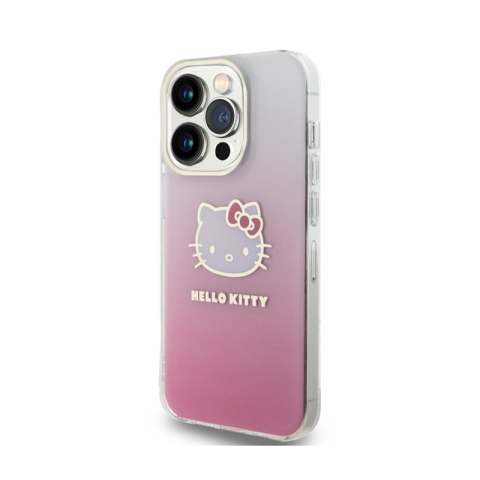 Hello Kitty IML Gradient Electrop Kitty Head - Etui iPhone 13 Pro Max (różowy) Hello Kitty IML Gradient Electrop Kitty Head - Etui iPhone 13 Pro Max (różowy)