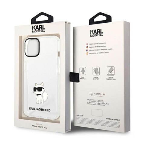 Karl Lagerfeld IML NFT Choupette - Etui iPhone 12 / iPhone 12 Pro (przezroczysty) Karl Lagerfeld IML NFT Choupette - Etui iPhone 12 / iPhone 12 Pro (przezroczysty)