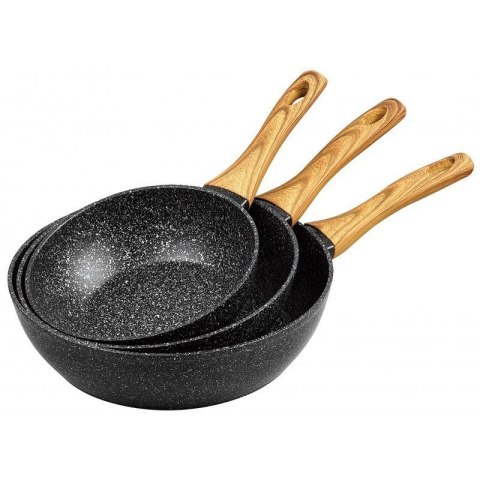 KLAUSBERG ZESTAW GŁĘBOKICH PATELNI MARMURKOWYCH KLAUSBERG KB-7508 KLAUSBERG ZESTAW GŁĘBOKICH PATELNI MARMURKOWYCH KLAUSBERG KB-7508