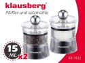 KLAUSBERG ZESTAW MŁYNKÓW DO PIEPRZU I SOLI KLAUSBERG KB-7432