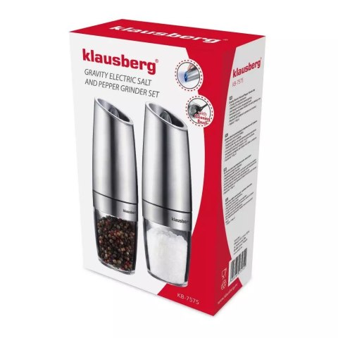 KLAUSBERG ZESTAW MŁYNKÓW GRAWITACYJNYCH KLAUSBERG KB-7575 KLAUSBERG ZESTAW MŁYNKÓW GRAWITACYJNYCH KLAUSBERG KB-7575