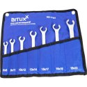 BITUXX® Zestaw Kluczy do Przewodów Hamulcowych 7 el. Stal CrV BITUXX z Torbą