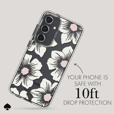 Kate Spade New York Protective Case - Etui Samsung Galaxy S24 (Hollyhock Cream) Kate Spade New York Protective Case - Etui Samsung Galaxy S24 (Hollyhock Cream)