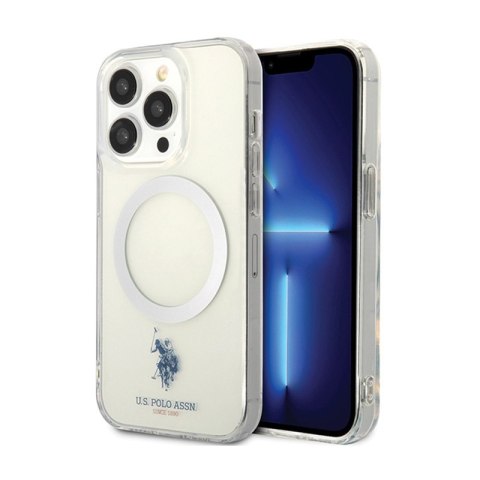 US Polo Assn MagSafe Collection - Etui iPhone 15 Pro Max (przezroczysty) US Polo Assn MagSafe Collection - Etui iPhone 15 Pro Max (przezroczysty)