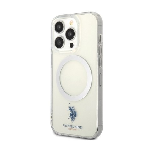 US Polo Assn MagSafe Collection - Etui iPhone 15 Pro Max (przezroczysty) US Polo Assn MagSafe Collection - Etui iPhone 15 Pro Max (przezroczysty)