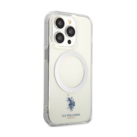 US Polo Assn MagSafe Collection - Etui iPhone 15 Pro Max (przezroczysty) US Polo Assn MagSafe Collection - Etui iPhone 15 Pro Max (przezroczysty)