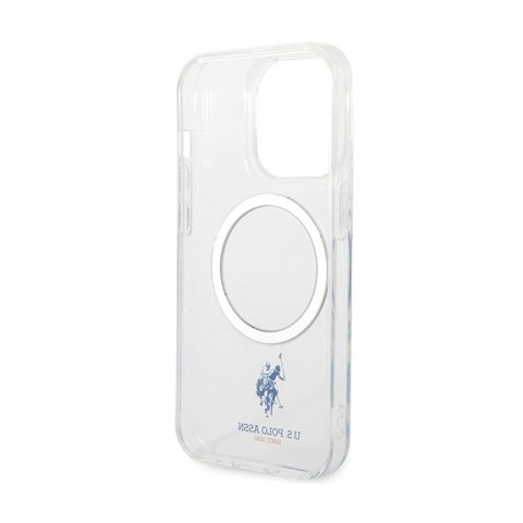 US Polo Assn MagSafe Collection - Etui iPhone 15 Pro Max (przezroczysty) US Polo Assn MagSafe Collection - Etui iPhone 15 Pro Max (przezroczysty)