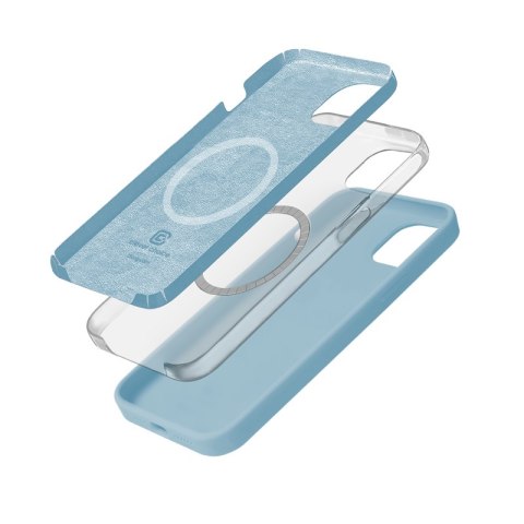 Crong Color Cover Magnetic - Etui iPhone 15 MagSafe (niebieski) Crong Color Cover Magnetic - Etui iPhone 15 MagSafe (niebieski)