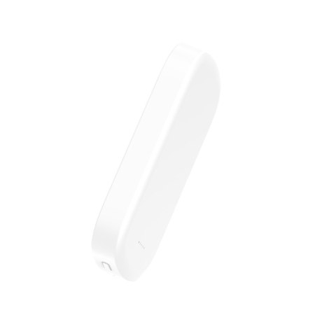 Crong MagSpot Power Bank - Bezprzewodowy power bank ultra slim z MagSafe 5000mAh, USB-C 20W PD (biały) Crong MagSpot Power Bank - Bezprzewodowy power bank ultra slim z MagSafe 5000mAh, USB-C 20W PD (biały)